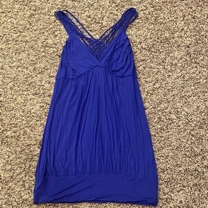 Women’s Lush Royal Blue Strappy Top